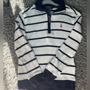 Boys 4T Ralph Lauren Polo Quarter zip pullover shirt